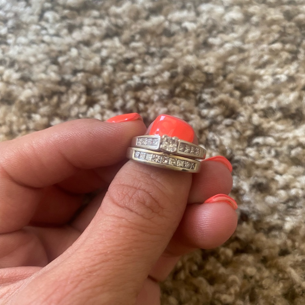 Weeding/Engagement Ring - image 5